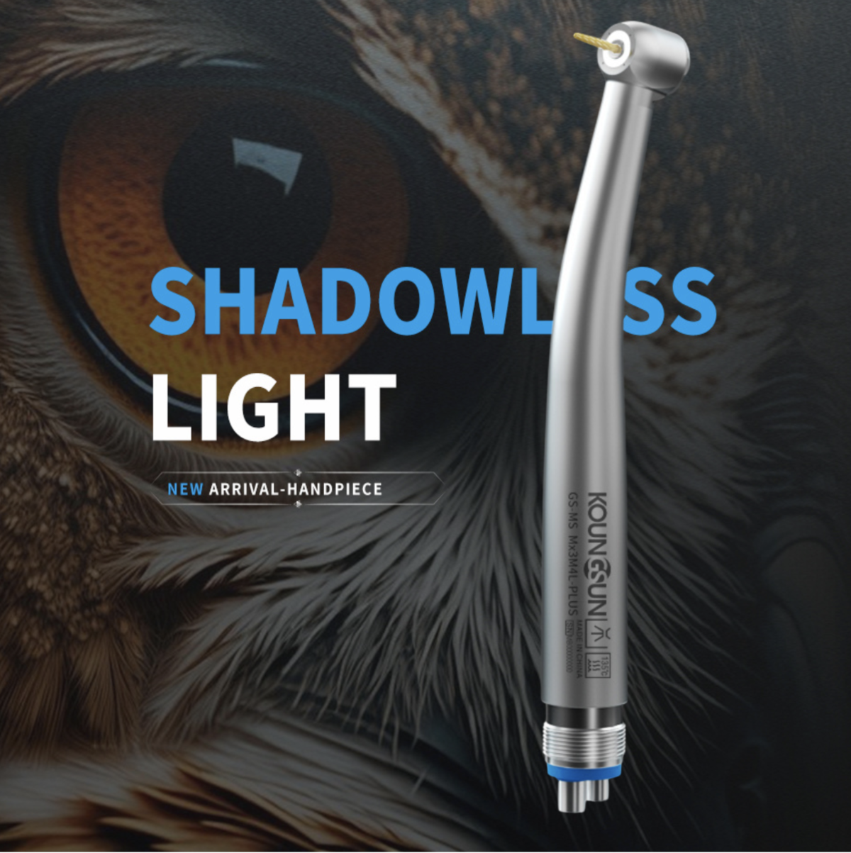 KOUNGSUN Max3M4L-Plus Shadowless LED Ring High-Speed Handpiece